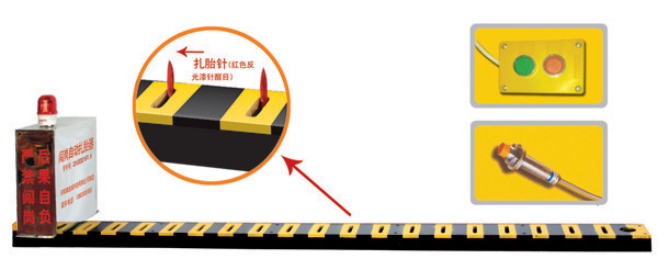 冠县V3嵌入式闯岗自动扎胎器/阻车器